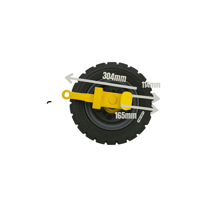 roue pour conteneur à tracter roue pour conteneur à tracter