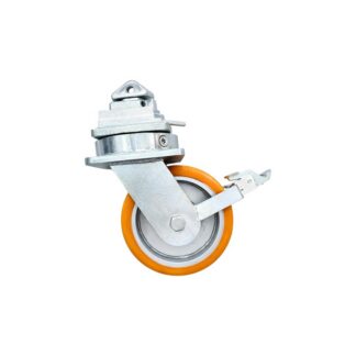 roulette pivotante pour conteneur capacité de charge 4 500 kg